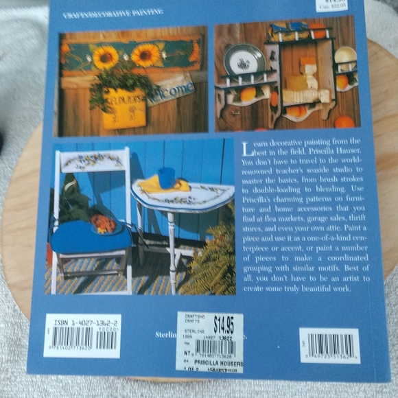 🩸3/$15. 🩸Decorative Painting Book  123 Priscilla Hauser's 128 pgs - Picture 2 of 9